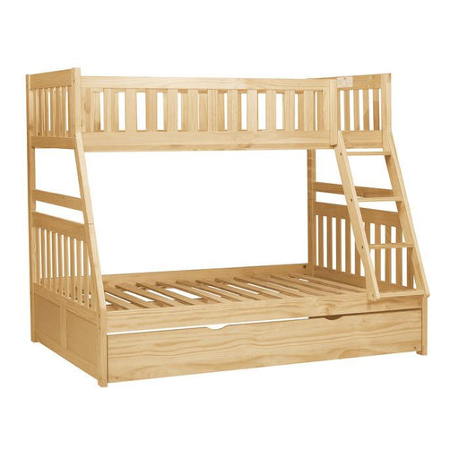 B2043TF-1R - (4) Twin/Full Bunk Bed with Twin Trundle - Furniture Home Store (Hanford, CA)