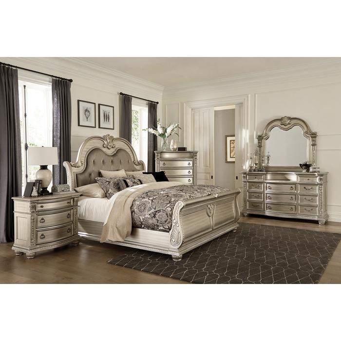 Cavalier (4) Queen Bed - Furniture Home Store (Hanford, CA)
