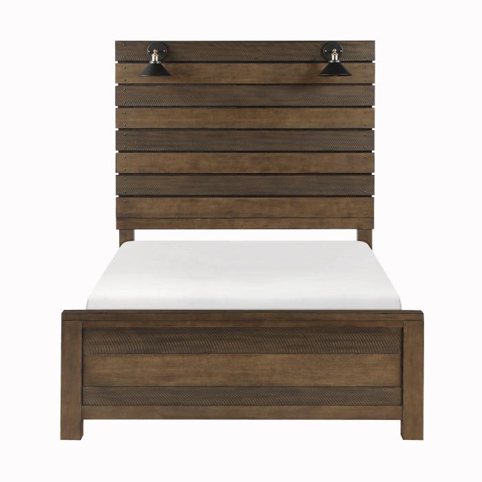 Conway (3) California King Bed - Furniture Home Store (Hanford, CA)