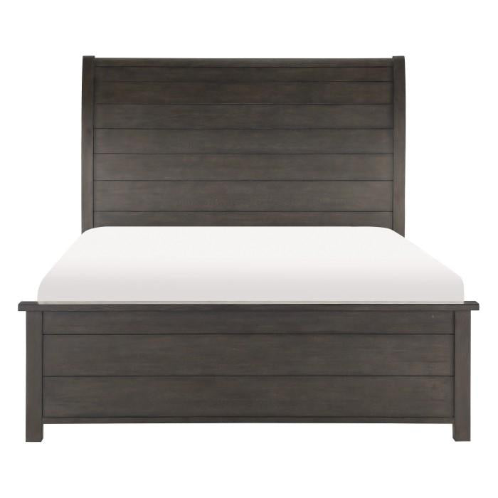 Hebron (3) Queen Sleigh Bed - Furniture Home Store (Hanford, CA)