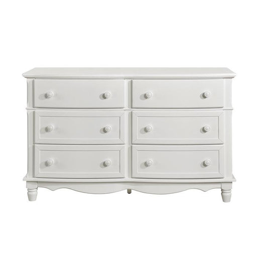 Clementine 6 Drawer Dresser in White B1799-5 - Furniture Home Store (Hanford, CA)