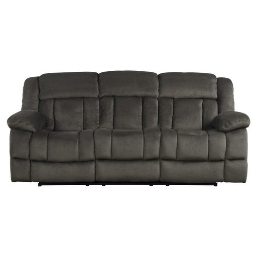 Laurelton Double Reclining Sofa in Chocolate 9636-3 - Furniture Home Store (Hanford, CA)