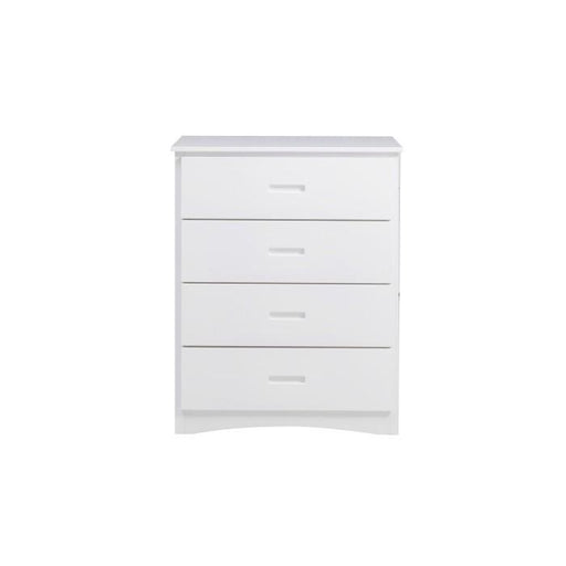 Galen 4 Drawer Chest in White B2053W-9 - Furniture Home Store (Hanford, CA)