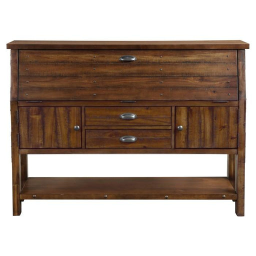 Holverson Buffet/Server in Rustic Brown 1715-55 - Furniture Home Store (Hanford, CA)