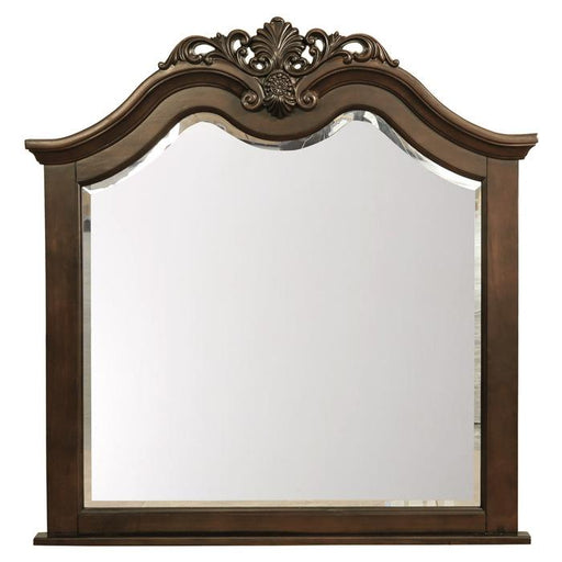 Mont Belvieu Mirror in Dark Cherry 1869-6 - Furniture Home Store (Hanford, CA)