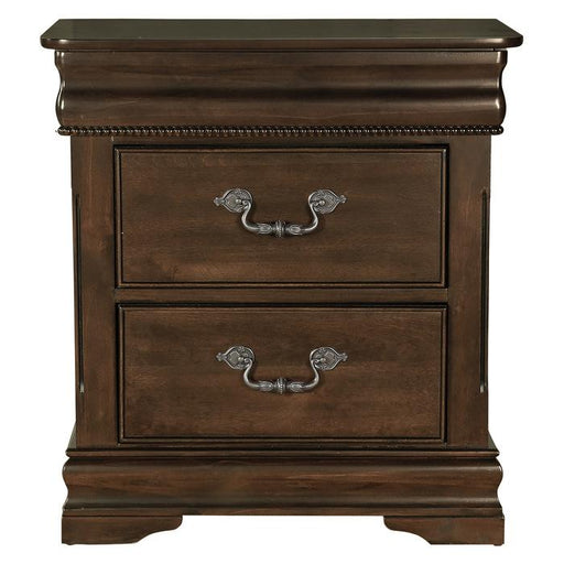 Mont Belvieu Nightstand in Dark Cherry 1869-4 - Furniture Home Store (Hanford, CA)