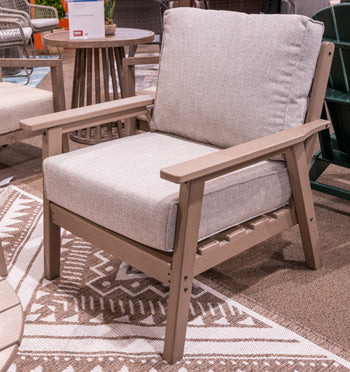 Grover Beach Outdoor Lounge Chair with Cushion (Set of 2) - Furniture Home Store (Hanford, CA)