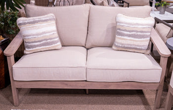 Harmony Headlands Outdoor Loveseat with Cushion - Furniture Home Store (Hanford, CA)