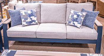 East Beach Outdoor Sofa with Cushion - Furniture Home Store (Hanford, CA)