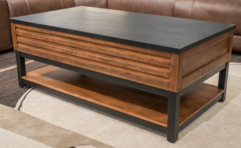 Kallari Lift-Top Coffee Table - Furniture Home Store (Hanford, CA)
