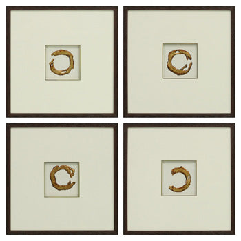 Dallbourne Wall Art (Set of 4) - Furniture Home Store (Hanford, CA)