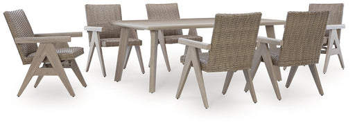Cliff Trails Outdoor Dining Package - Furniture Home Store (Hanford, CA)