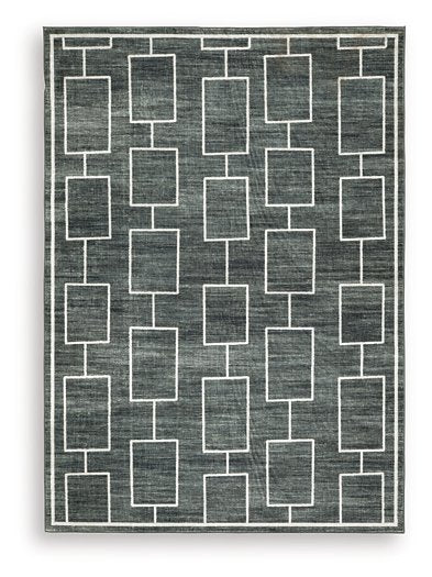 Elderland Washable 5' x 7' Area Rug - Furniture Home Store (Hanford, CA)
