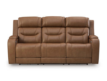 Knightington Power Reclining Sofa with Audio Seating - Furniture Home Store (Hanford, CA)