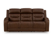 Knightington Power Reclining Sofa with Audio Seating - Furniture Home Store (Hanford, CA)