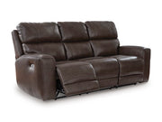 Crossplex Power Reclining Sofa - Furniture Home Store (Hanford, CA)