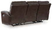 Crossplex Power Reclining Sofa - Furniture Home Store (Hanford, CA)