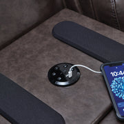 Crossplex Power Reclining Sofa - Furniture Home Store (Hanford, CA)