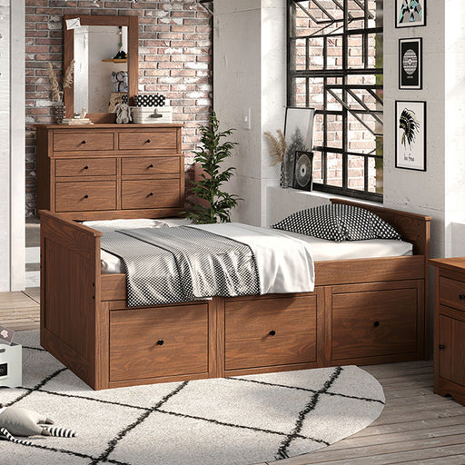 Marinos Twin Captain Bed - Furniture Home Store (Hanford, CA)