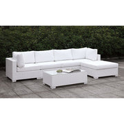 Somani L-Sectional W/ RIGHT Chaise + Coffee Table - Furniture Home Store (Hanford, CA)