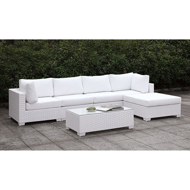 Somani L-Sectional W/ RIGHT Chaise + Coffee Table - Furniture Home Store (Hanford, CA)