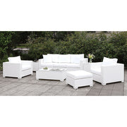 Somani Sofa + 2 Chairs + 2 End Tables + Coffee Table + Ottoman - Furniture Home Store (Hanford, CA)