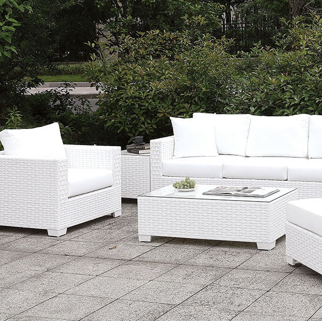 Somani Sofa + 2 Chairs + 2 End Tables + Coffee Table + Ottoman - Furniture Home Store (Hanford, CA)