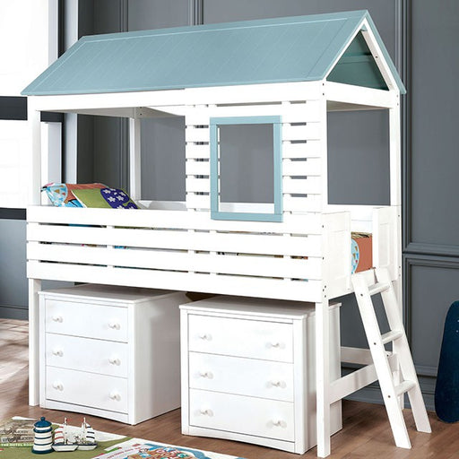 Omestad Twin Size House Bed - Furniture Home Store (Hanford, CA)