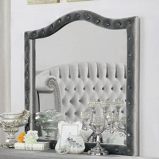 Alzir Gray Mirror - Furniture Home Store (Hanford, CA)