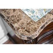 Menodora Brown Cherry Cal.King, E.King, Queen Bed - Furniture Home Store (Hanford, CA)