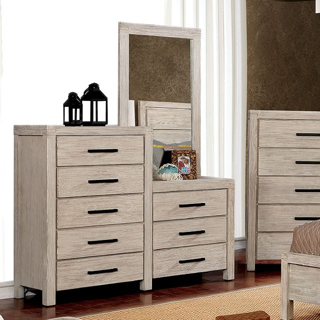 Strasburg 8-Drawer Dresser Mirror - Furniture Home Store (Hanford, CA)