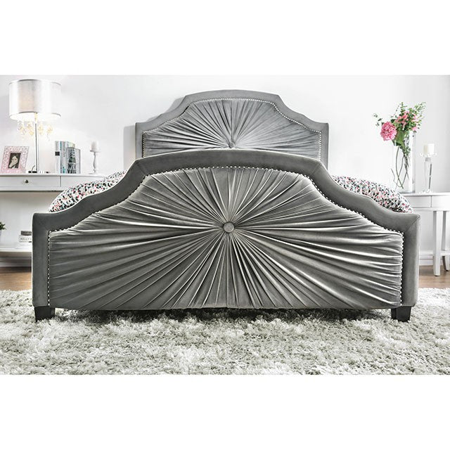 Coraline E.King Bed - Furniture Home Store (Hanford, CA)