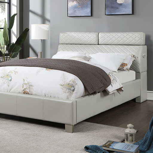 Muttenz E.King & Queen Bed - Furniture Home Store (Hanford, CA)