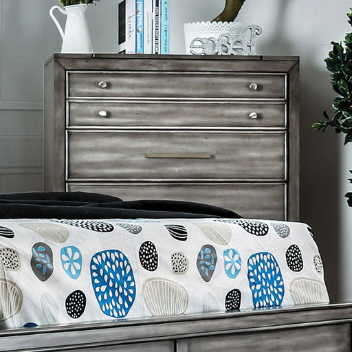 DAPHNE Gray Chest - Furniture Home Store (Hanford, CA)