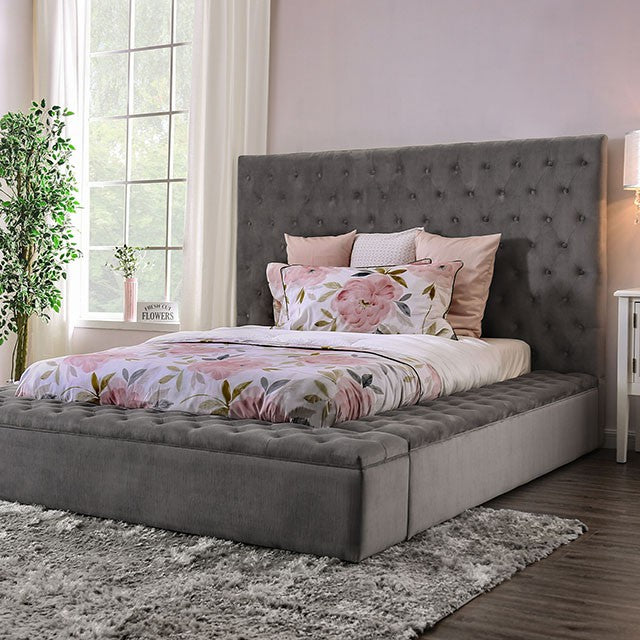Davida Cal.King & E.King Bed - Furniture Home Store (Hanford, CA)