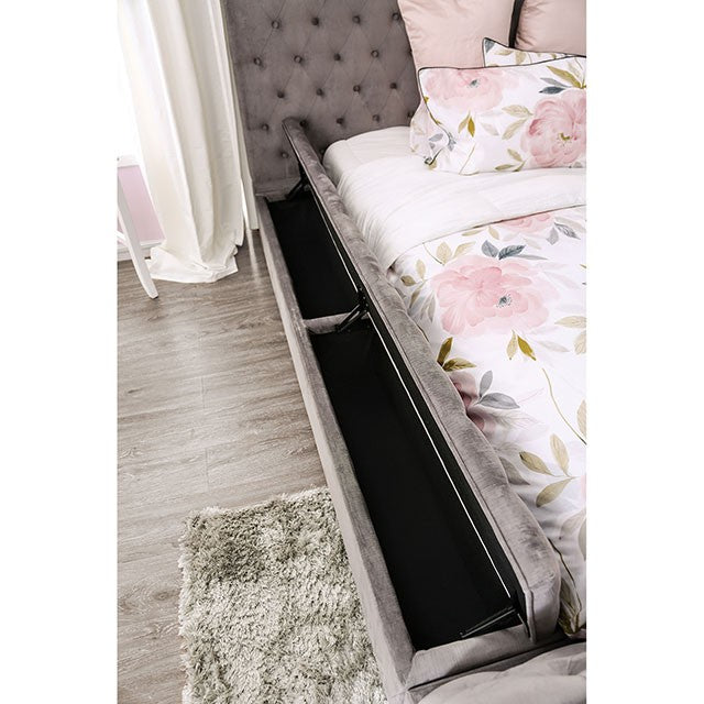 Davida Cal.King & E.King Bed - Furniture Home Store (Hanford, CA)