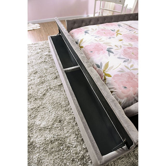 Davida Cal.King & E.King Bed - Furniture Home Store (Hanford, CA)