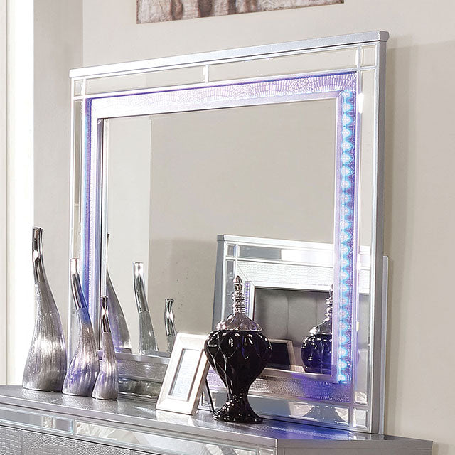 Brachium Silver Mirror - Furniture Home Store (Hanford, CA)