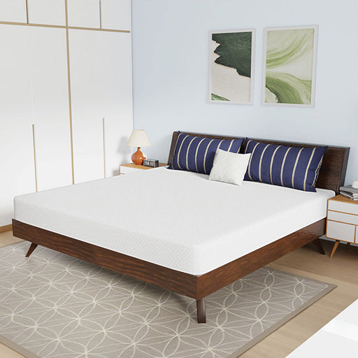 Nasturtium 8" E.King Bamboo Charcoal Infused Memory Foam - Furniture Home Store (Hanford, CA)