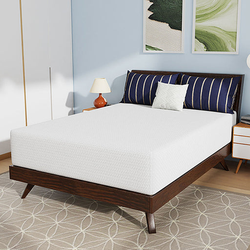 Nasturtium 12" Full Bamboo Charcoal Infused Memory Foam - Furniture Home Store (Hanford, CA)