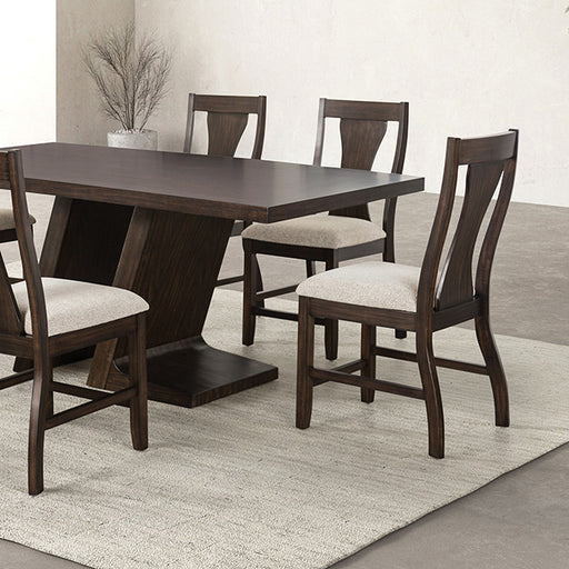 Holsworthy 7 Pc Dining Table Set - Furniture Home Store (Hanford, CA)