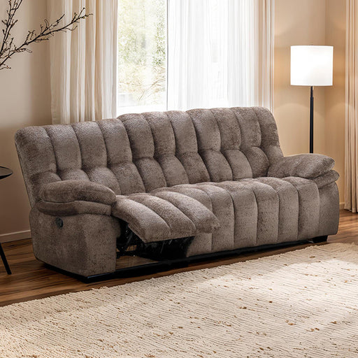 Hieronymus Manual Sofa Brown - Furniture Home Store (Hanford, CA)