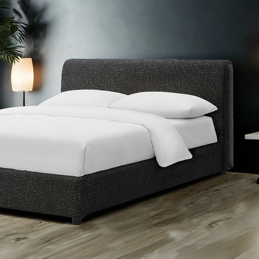 Vertham Bed Black & White - Furniture Home Store (Hanford, CA)