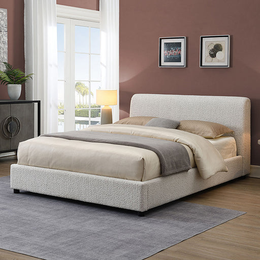 Vertham E.King, Full, & Queen Bed White & Black - Furniture Home Store (Hanford, CA)