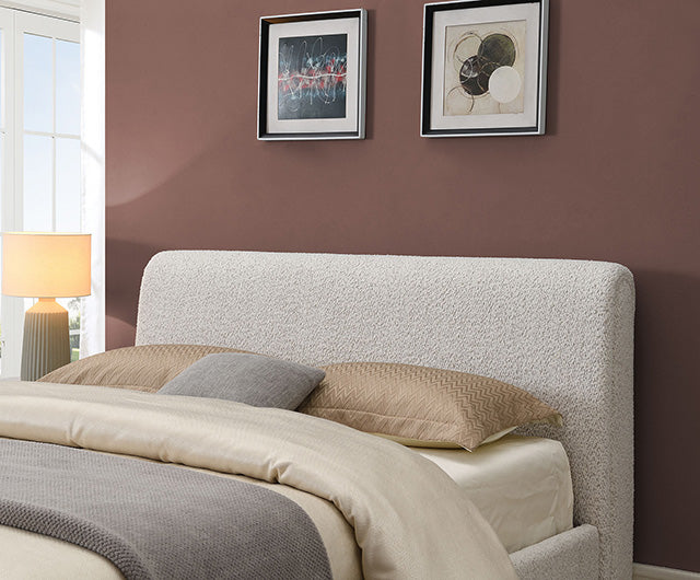 Vertham E.King, Full, & Queen Bed White & Black - Furniture Home Store (Hanford, CA)
