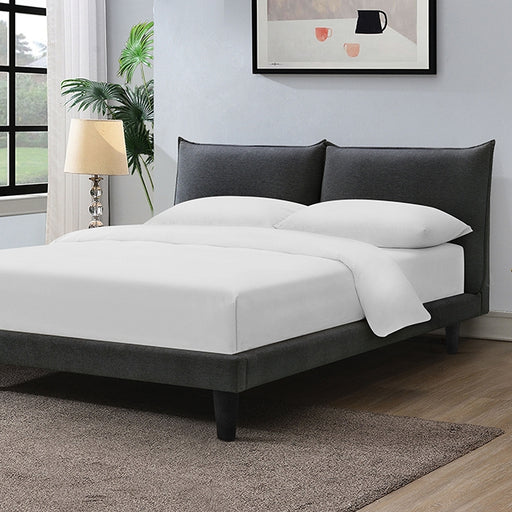 Verwood Bed Gray & Light Gray - Furniture Home Store (Hanford, CA)