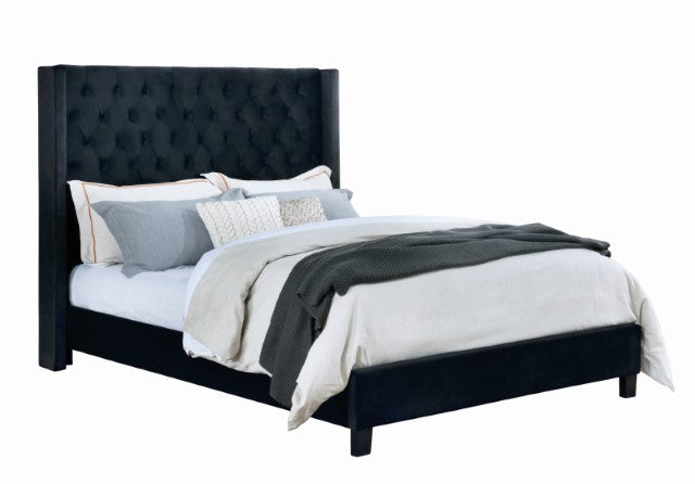 Ryleigh Bed Black, Grey, & Navy - Furniture Home Store (Hanford, CA)