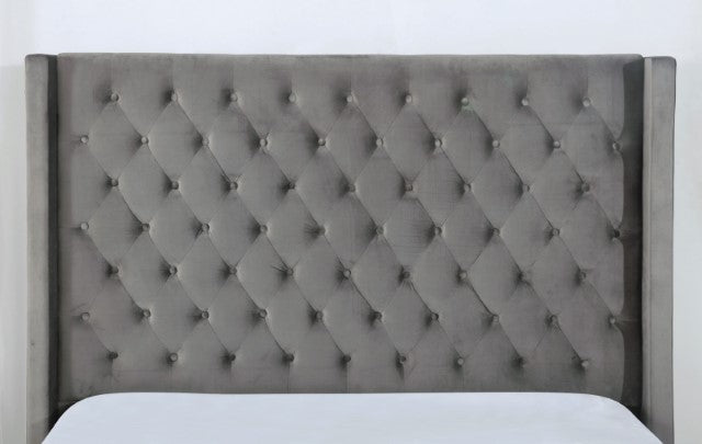 Ryleigh Bed Black, Grey, & Navy - Furniture Home Store (Hanford, CA)