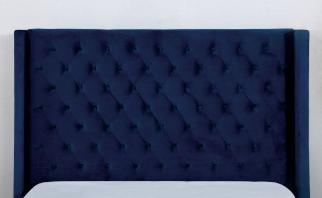 Ryleigh Bed Black, Grey, & Navy - Furniture Home Store (Hanford, CA)
