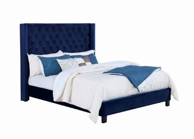 Ryleigh Bed Black, Grey, & Navy - Furniture Home Store (Hanford, CA)